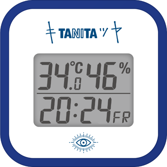 布袋寅泰 GUITARHYTHM Ⅷ TANITA デジタル温湿度計 歩数計