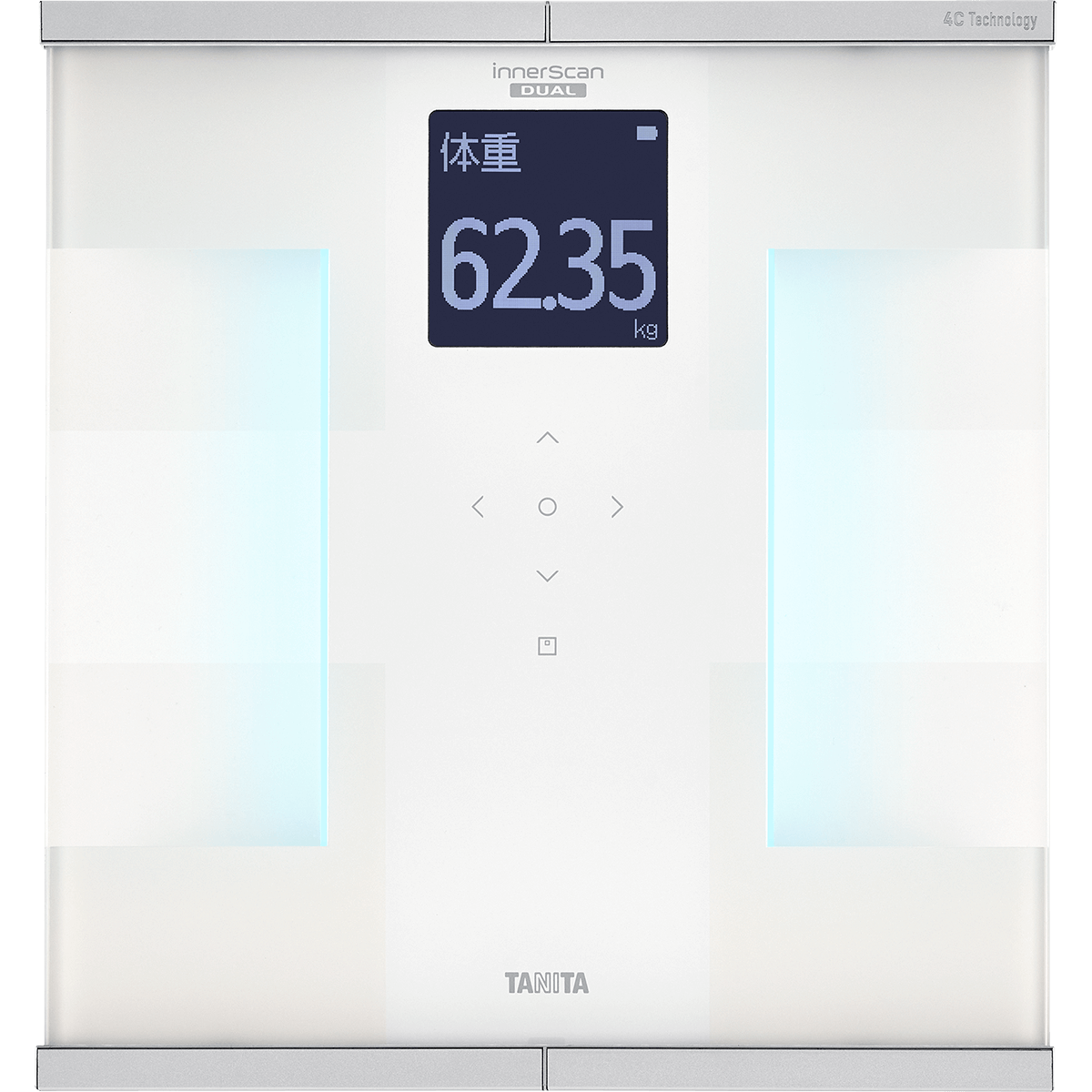 タニタ 体脂肪計・体重計 インナースキャンデュアル RD-931L [ホワイト]-