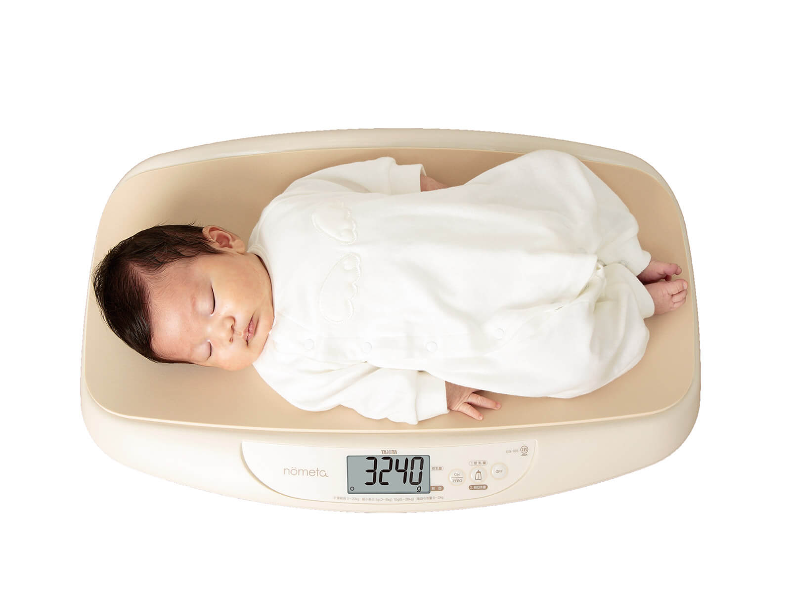 美品　TANITA 授乳量機能付ベビースケール nometa BB-105