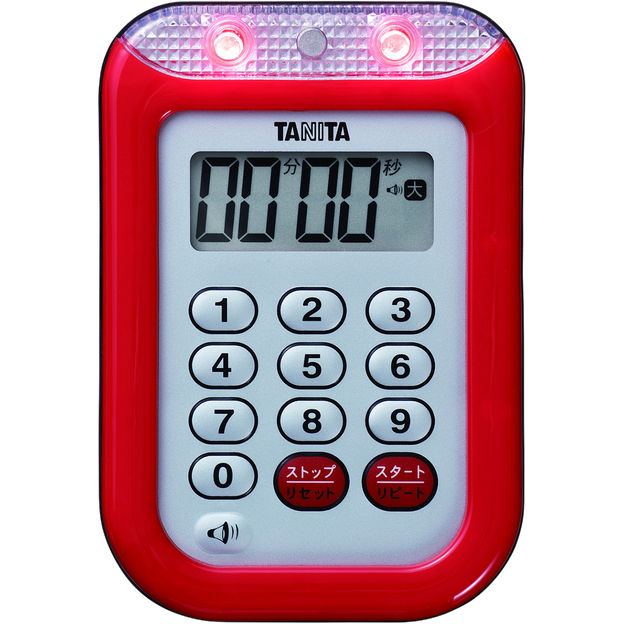 タイマー デジタルタイマー 丸洗いタイマー100分計TD-377｜タニタ | タニタ