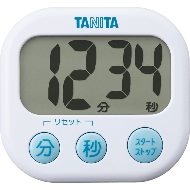 タニタ タイマー 大画面 100分 ブラック TD-395 BK でか見えプラスタイマー wgteh8f タニタ キッチン タイマー マグネット付き 大画面 100分