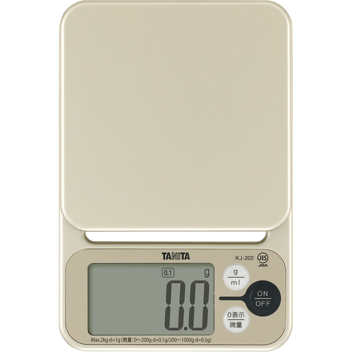 デジタルクッキングスケールKJ-202｜タニタ | タニタ