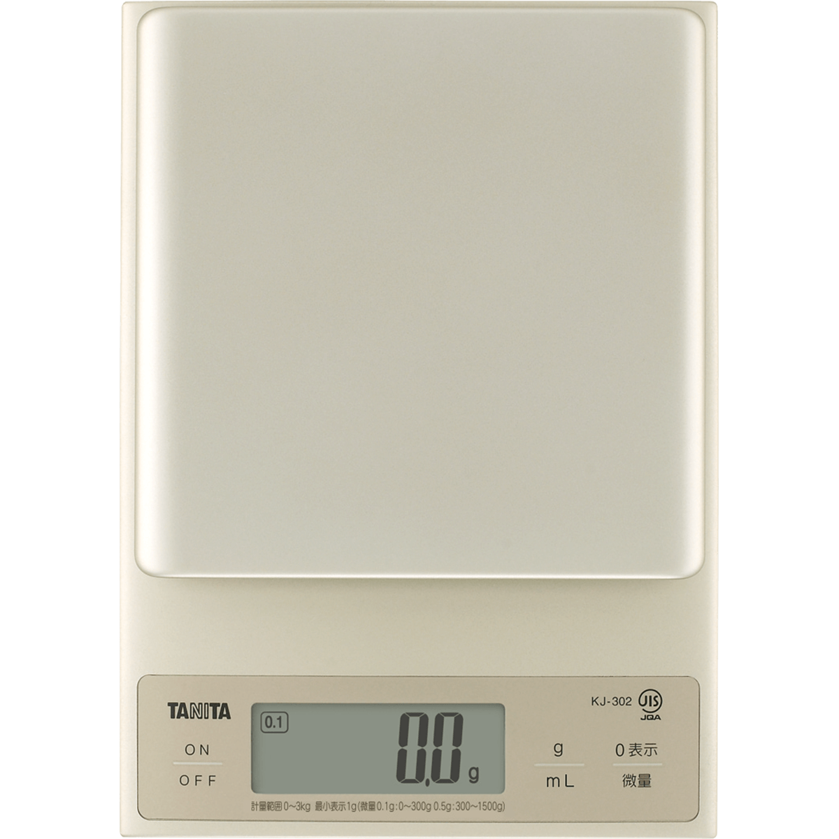 タニタ キッチン スケール Tanita KJ-215 2019年製 デジタルクッキングスケール KJ-215 | タニタオンラインショップ