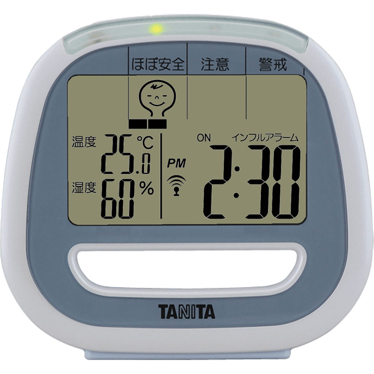 デジタル温度計 デジタル季節性インフルエンザ予防温湿度計TT-549 | タニタ