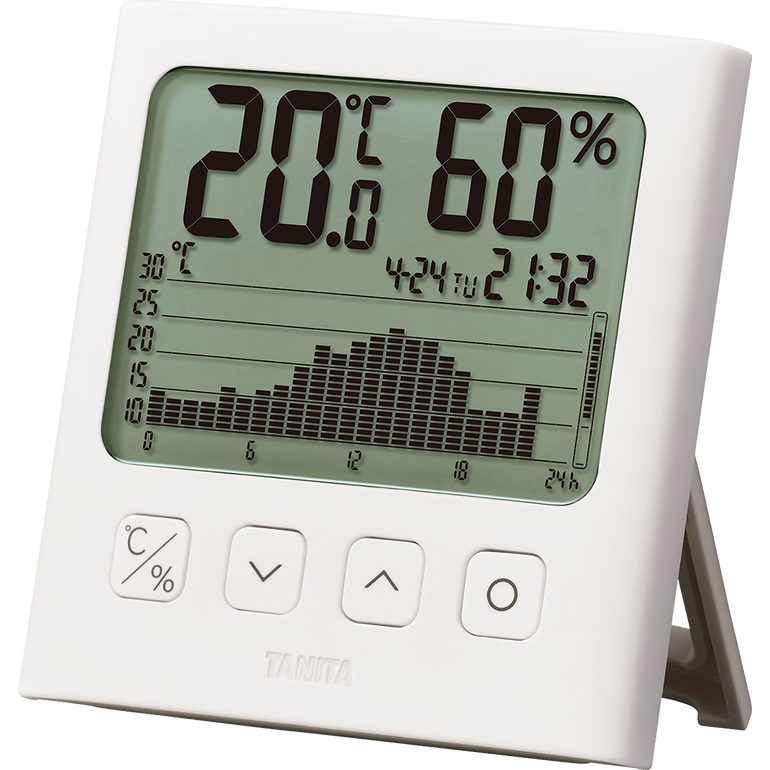 グラフ付きデジタル温湿度計TT-581 | タニタ