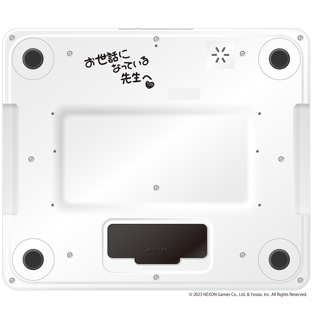 ブルーアーカイブ 早瀬ユウカモデル  BC-203-BA 体重計 TANITA即決OK