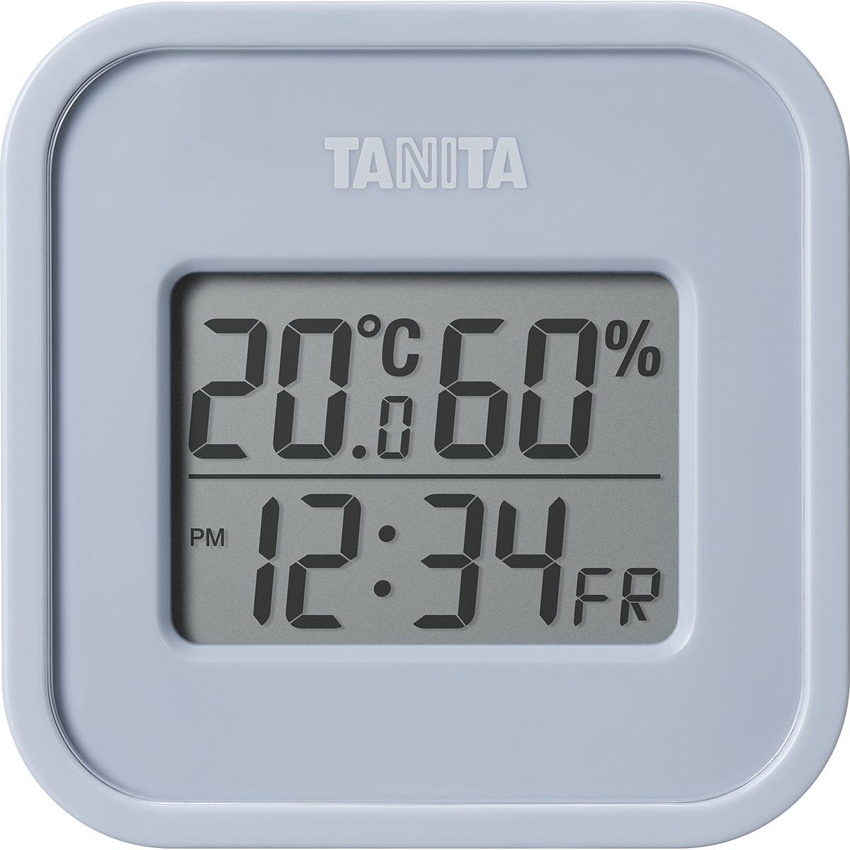 新品未開封　TANITA デジタル温湿度計 TT-558 グレー