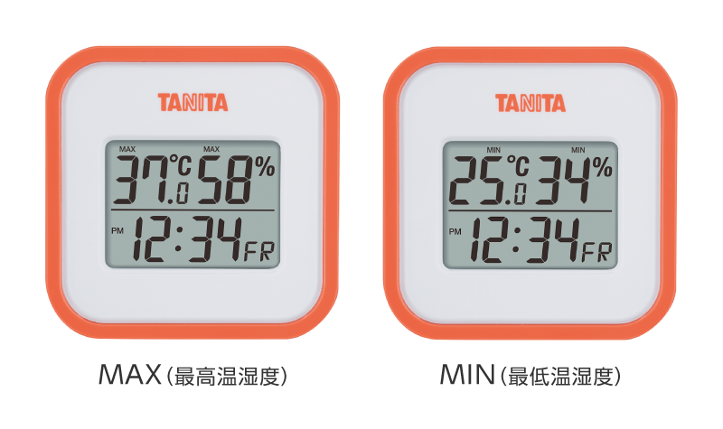 デジタル温湿度計TT-558/588｜タニタ | タニタ