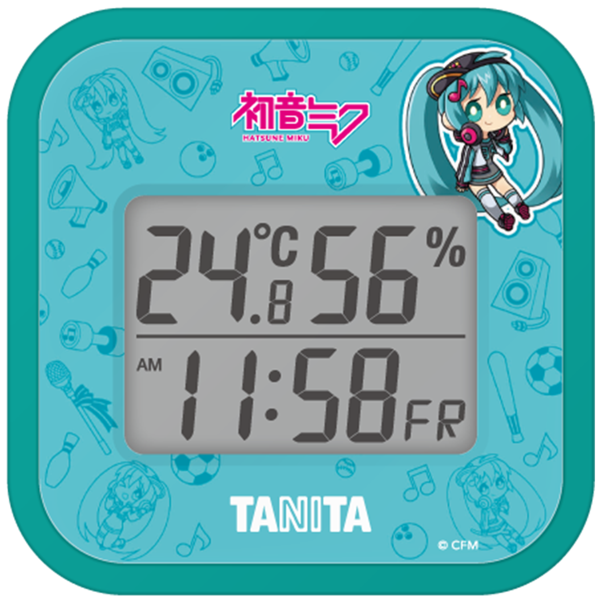 初音ミク 雪ミク 2021 タニタ TANITA 万歩計  MIKU TANITA 3Dセンサー搭載歩数計 FB-741 SM09 SNOW MIKU 2021