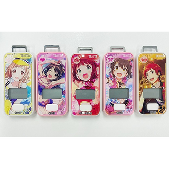 3Dセンサー搭載歩数計「アイドルマスター シンデレラガールズモデル」の一例