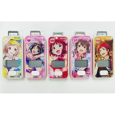 3Dセンサー搭載歩数計「アイドルマスター シンデレラガールズモデル」の一例