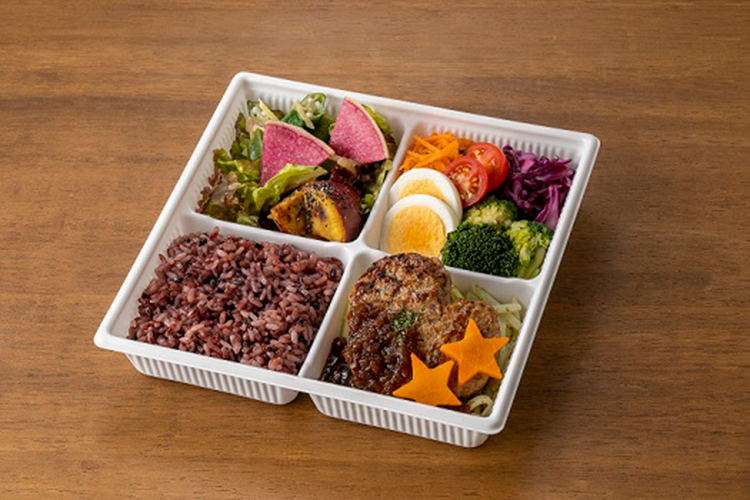 「真心こめたハンバーグ弁当」の画像