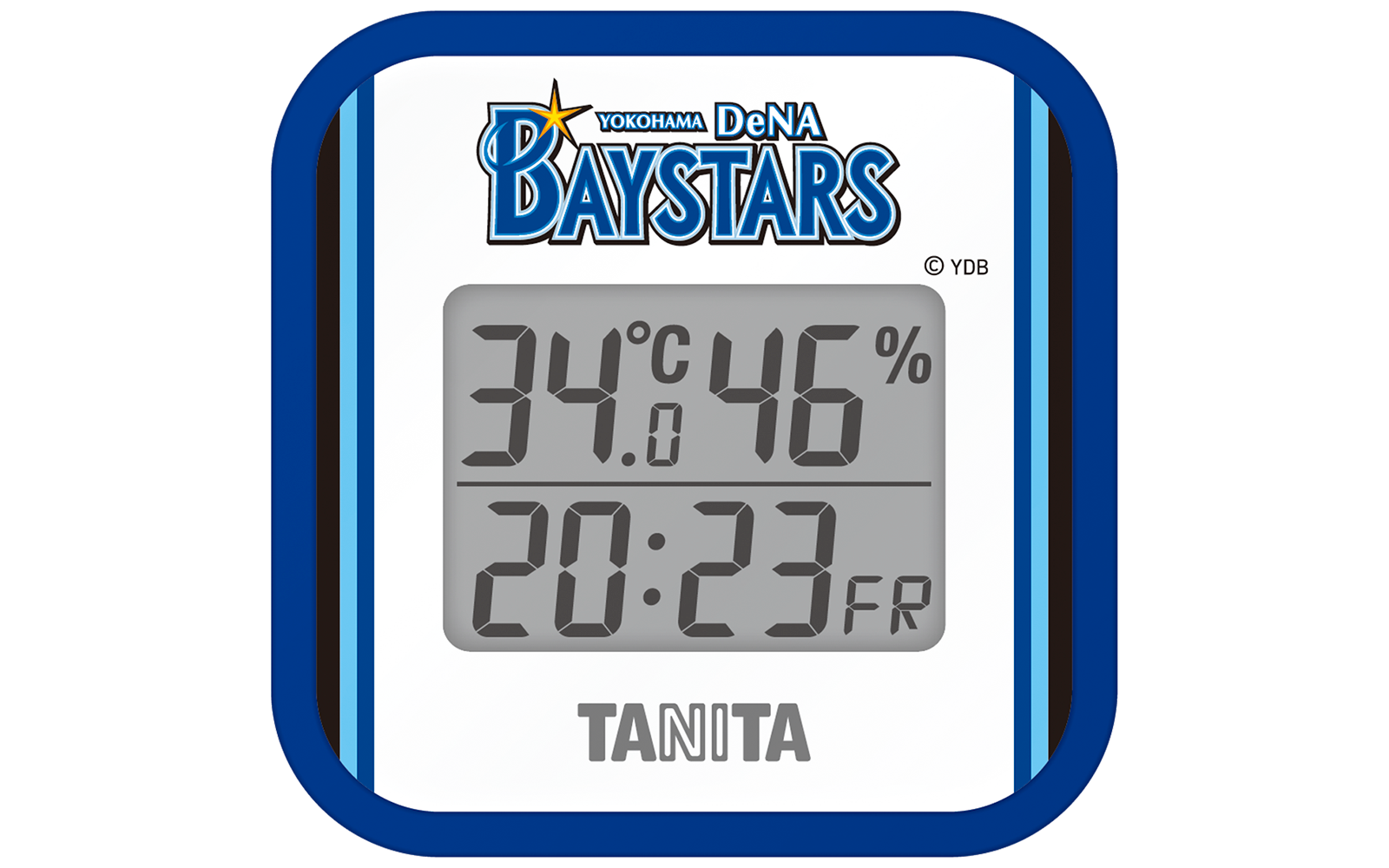デジタル温湿度計 TT-CU-YDB 横浜DeNAベイスターズモデル | タニタ