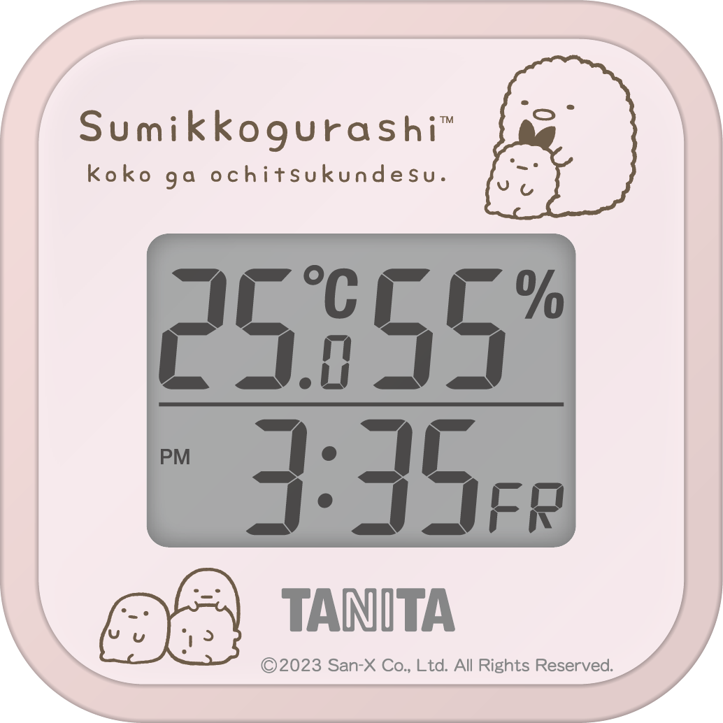 デジタル温湿度計 TT-CU-SG すみっコぐらしモデル | タニタ 