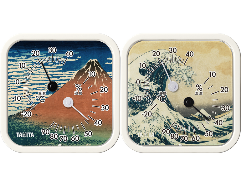 風を感じた日 ドナ・ヴィテック 温湿度計TT-587-FJ/NM | タニタ