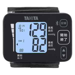 【動作ＯＫ】CASIO BP-400SG 血圧測定付き デジアナ TANITA 血圧計 手首式 タニタ BP-A11 ホワイト 手首式血圧計
