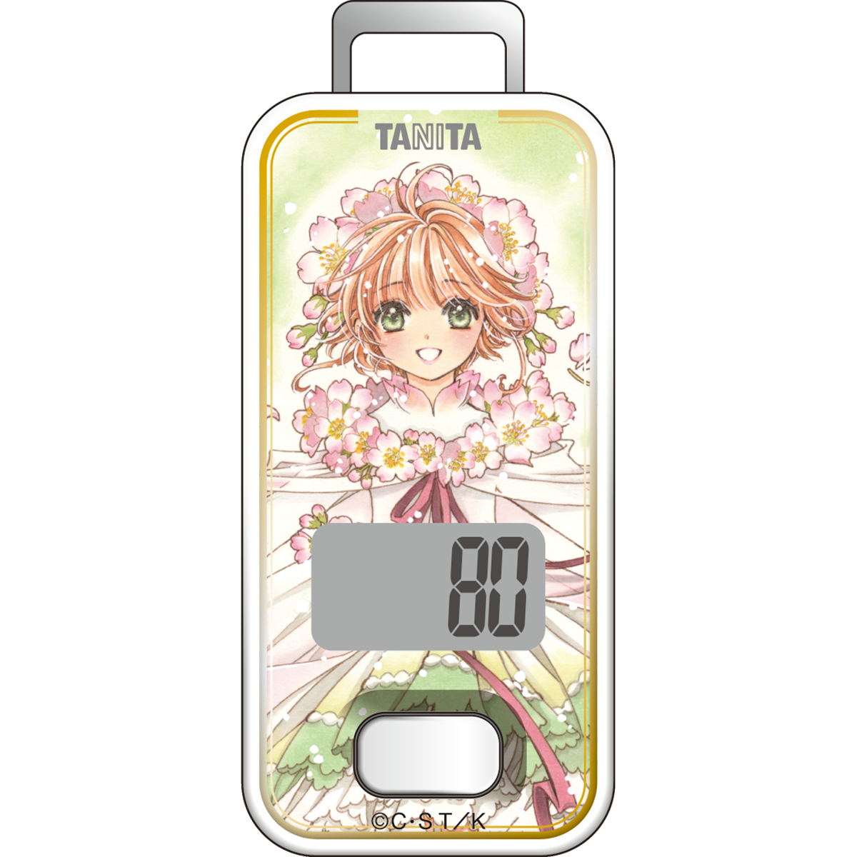 3Dセンサー搭載歩数計 FB-741-CCS カードキャプターさくら クリアカード編モデル | タニタオンラインショップ