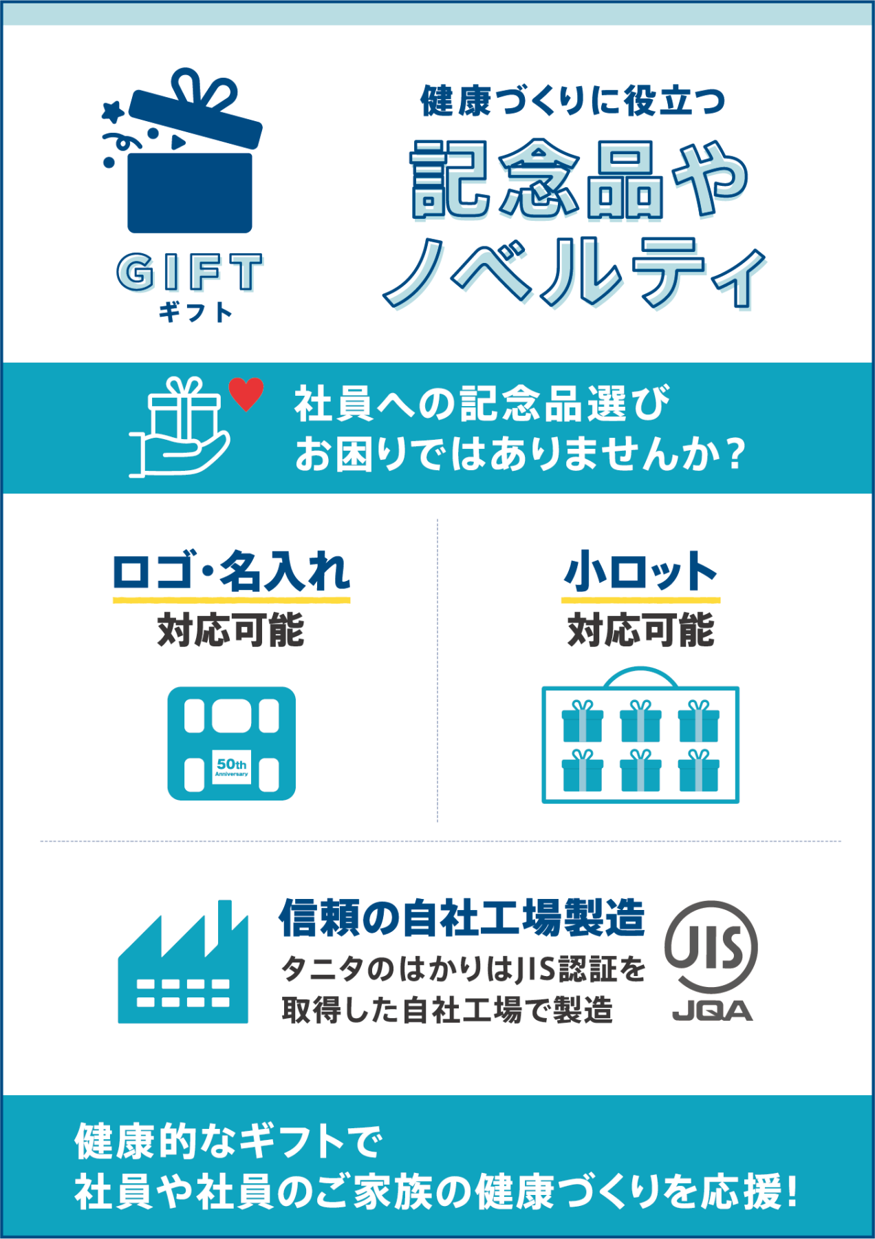 記念品やノベルティについての説明画像