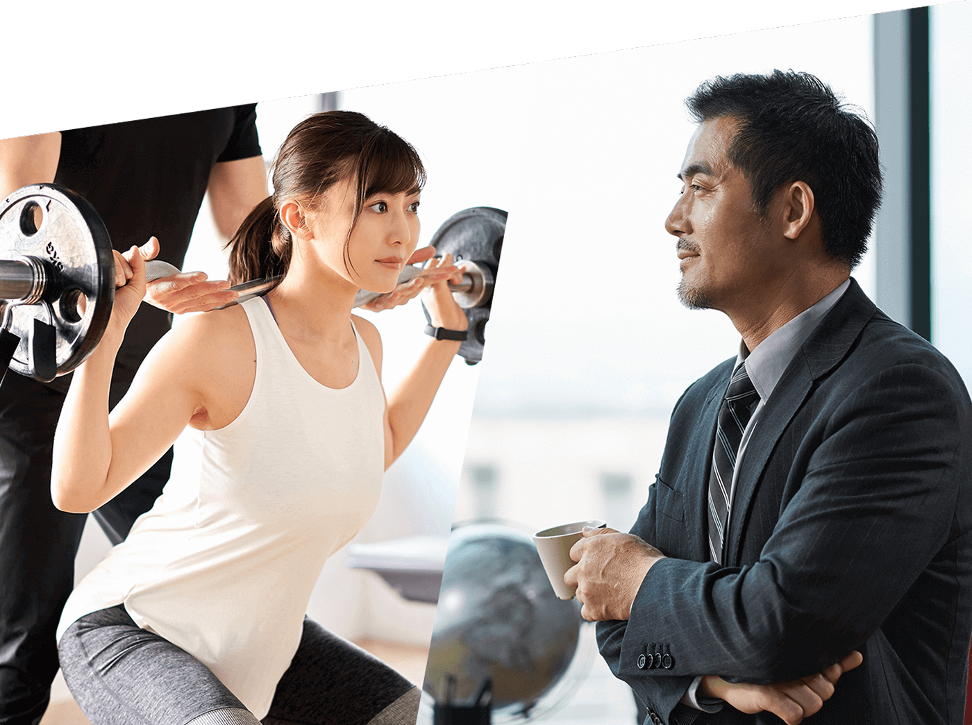 体組成のデータを軸に分析が可能