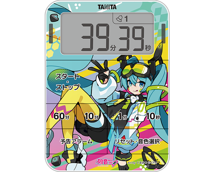 受注生産商品】音声タイマー TD-436 初音ミクモデル | タニタ