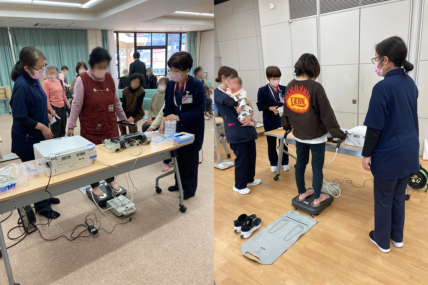 測定会の様子