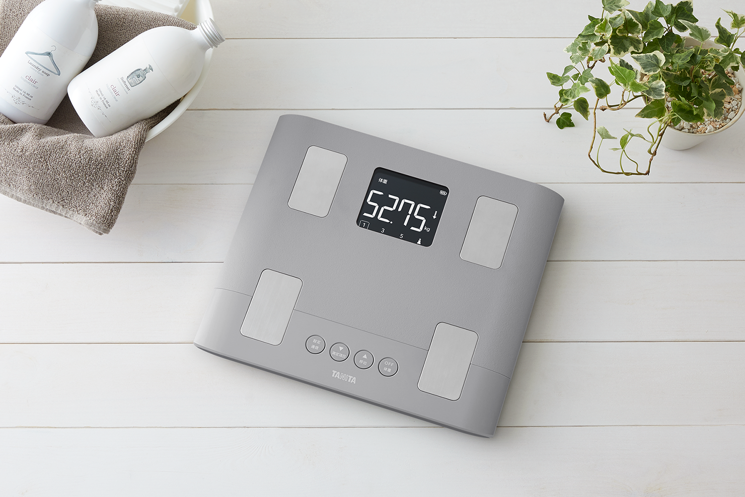 BC-334L 体脂肪計 グレー 体組成計 BC-334L | タニタオンラインショップ