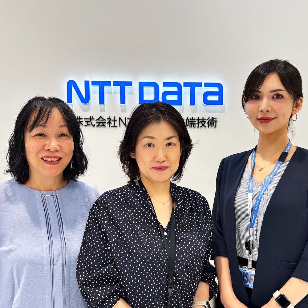株式会社NTTデータ先端技術 ご担当者様　プロフィール写真
