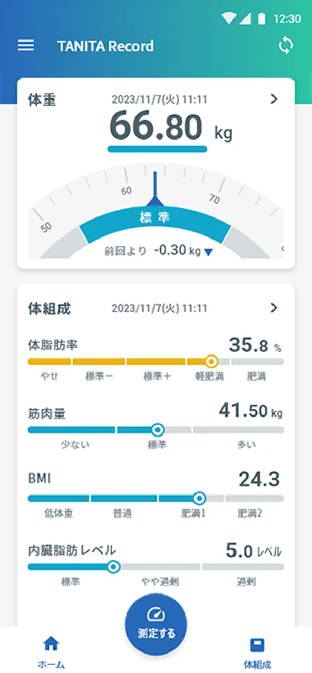 TANITA Record