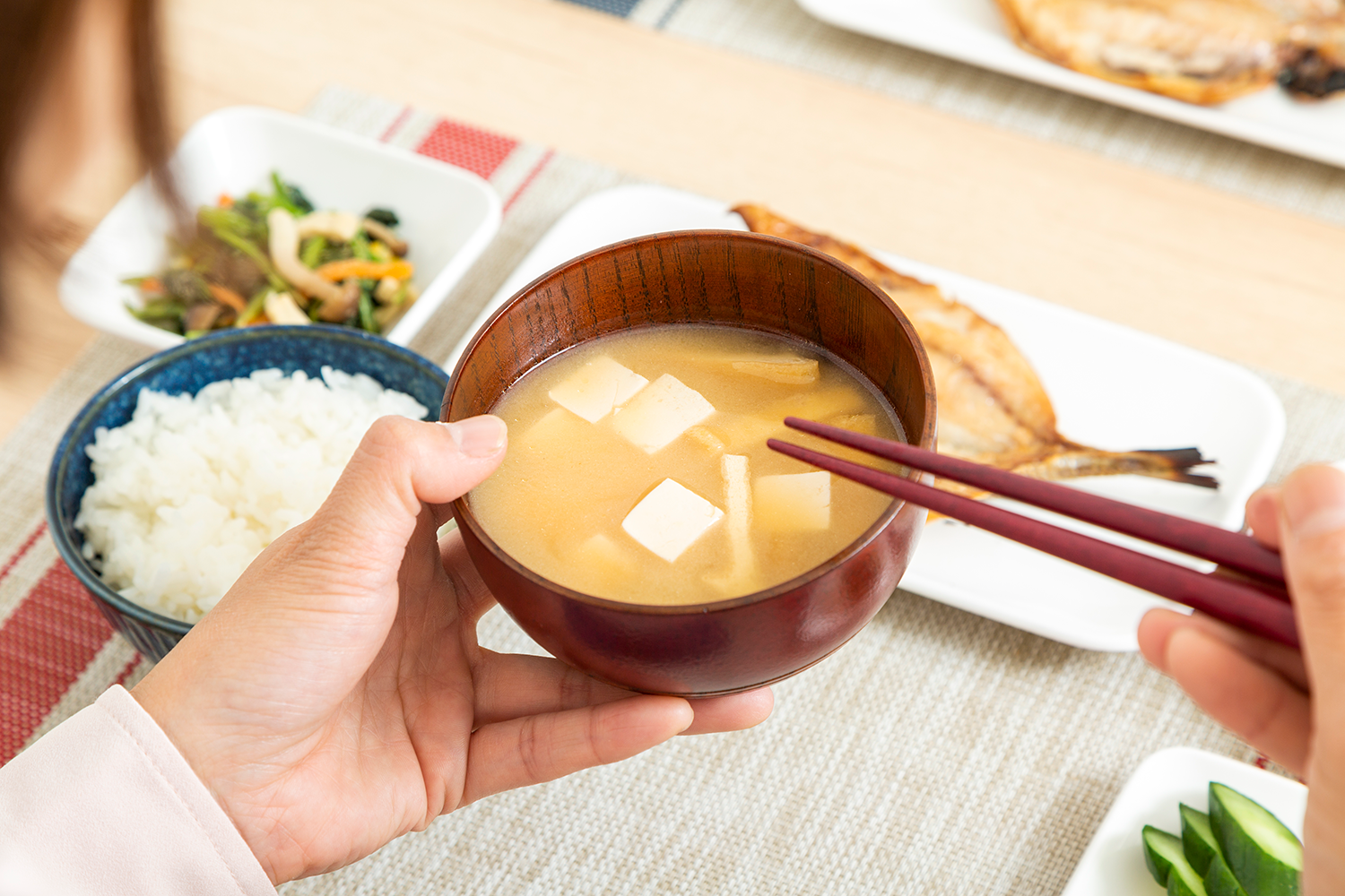 朝食の画像