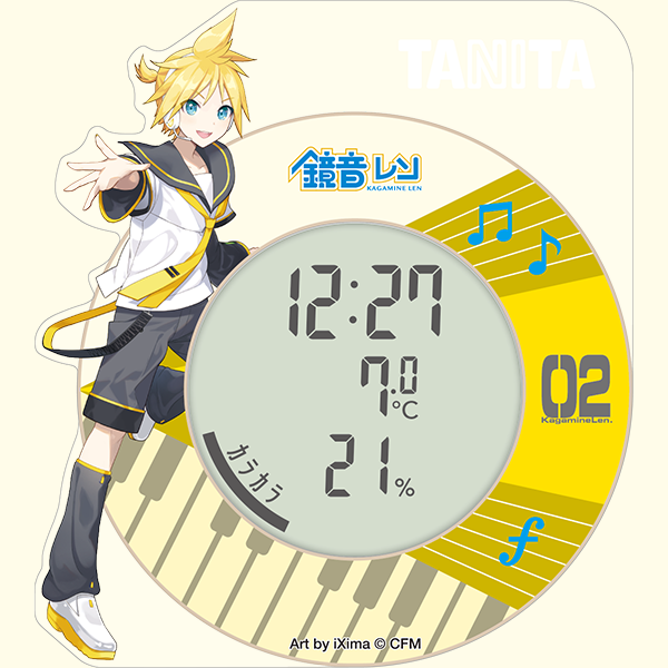 温度計a デジタル温湿度計 TT-585 ピアプロキャラクターズモデル | タニタ