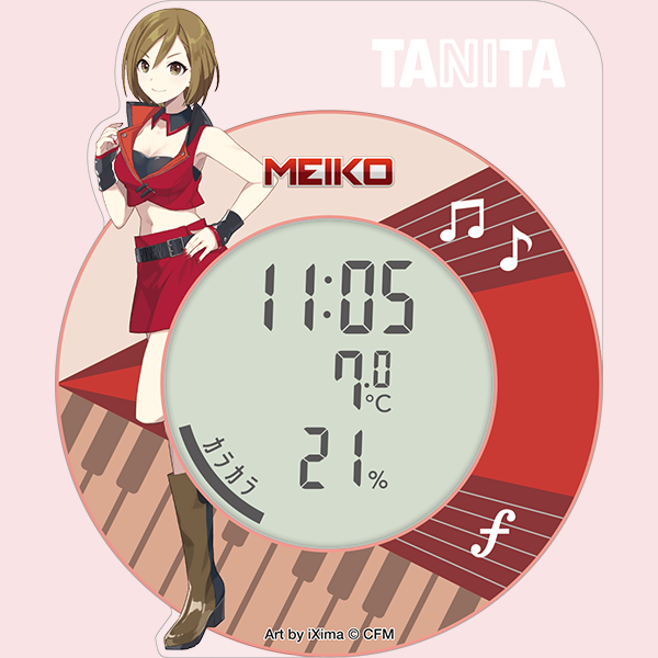温度計a デジタル温湿度計 TT-585 ピアプロキャラクターズモデル | タニタ