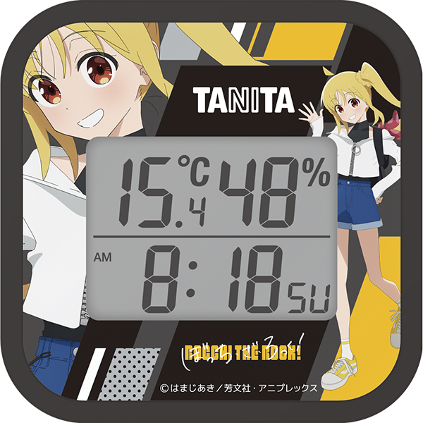 受注生産商品】デジタル温湿度計 TT-CU アニメ「ぼっち・ざ・ろっく