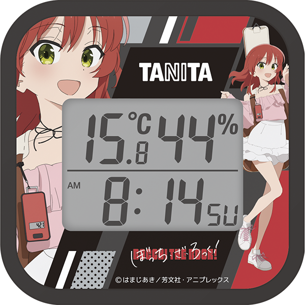 受注生産商品】デジタル温湿度計 TT-CU アニメ「ぼっち・ざ・ろっく