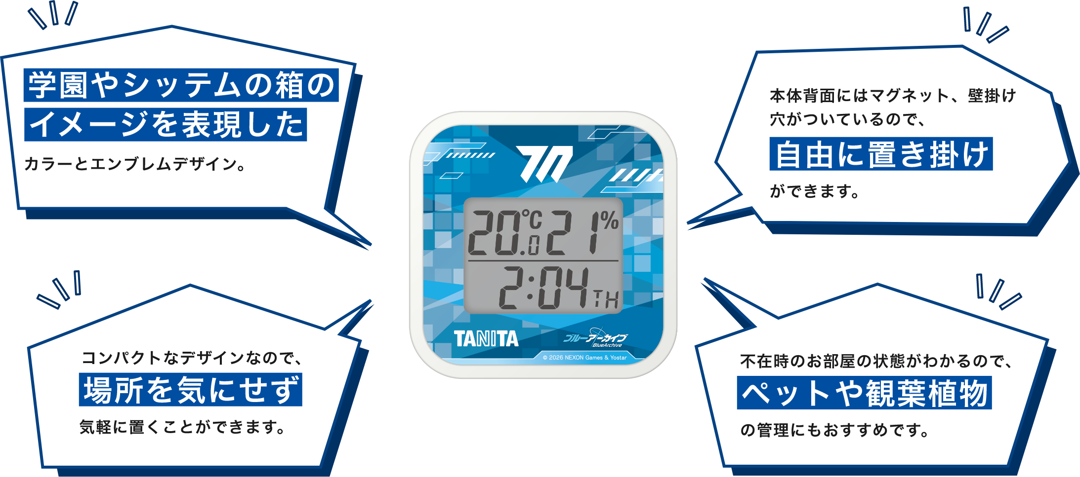 温湿度計の紹介