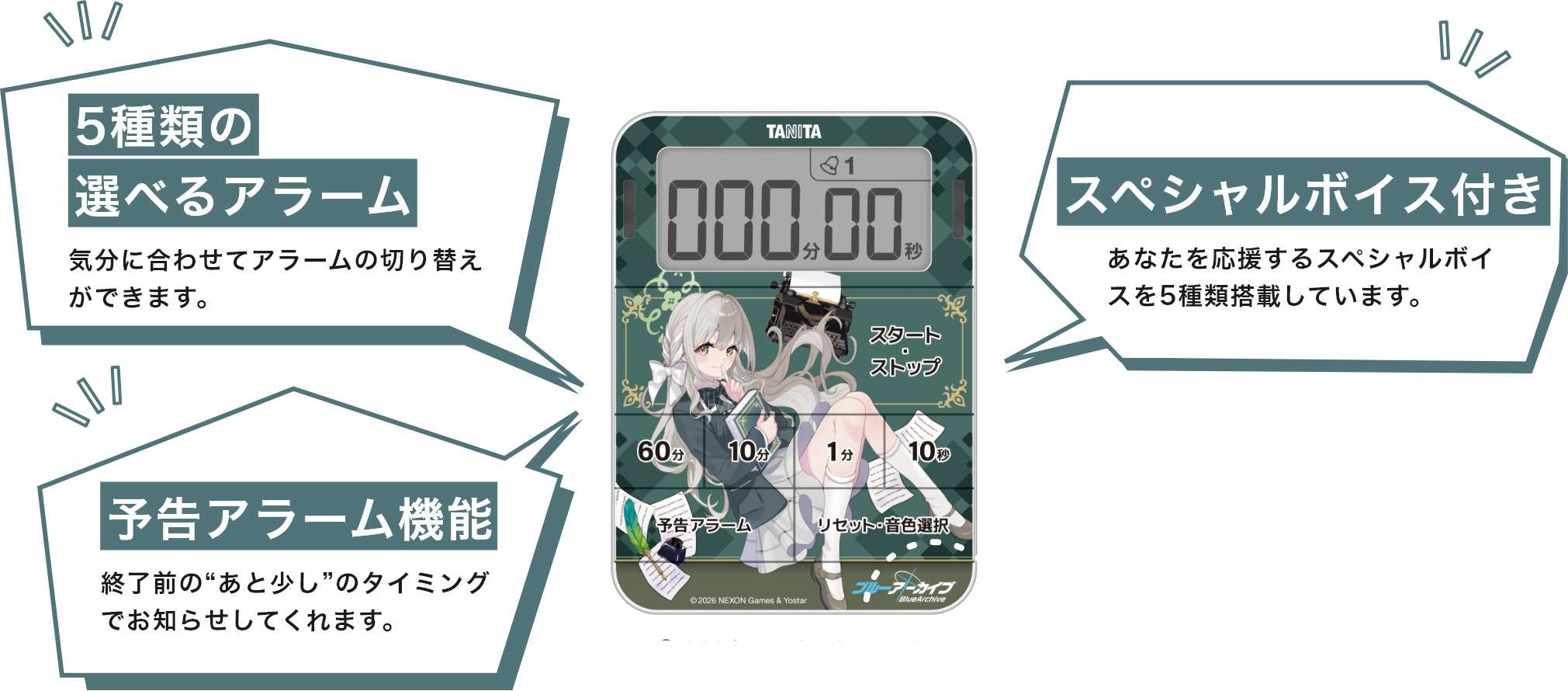 音声タイマーの紹介