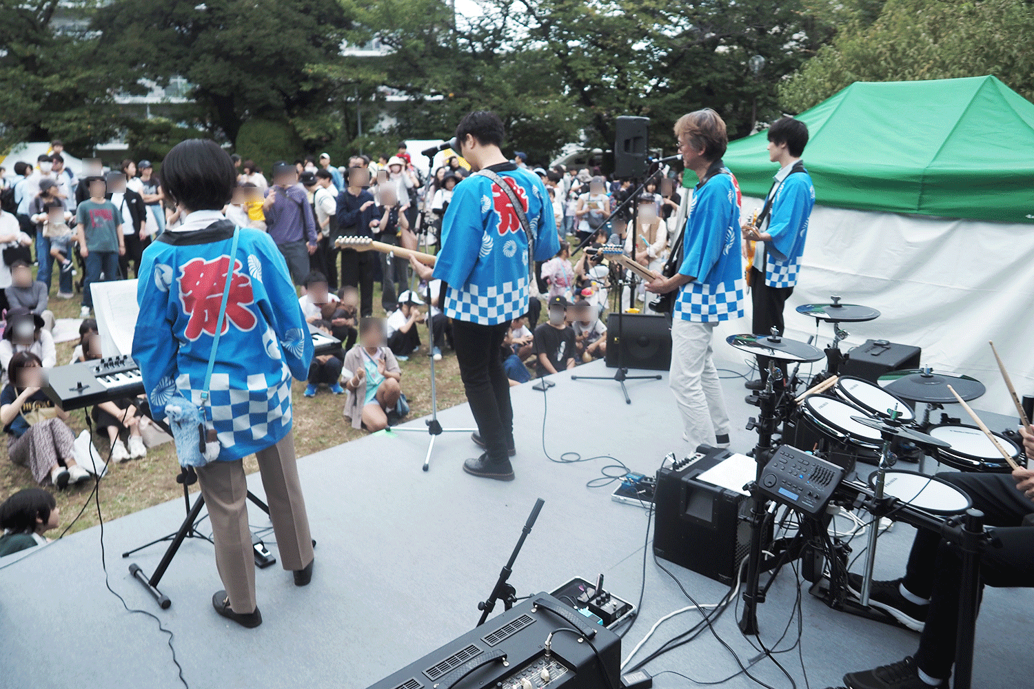 タニタ軽音部のライブ