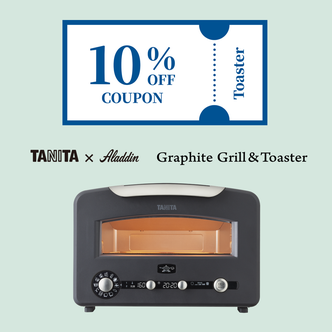 TANITA×Aladdin トースター発売記念キャンペーンのイメージ